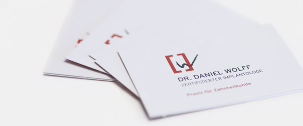Visitenkarte Implantologe Dr. Wolff Pinneberg